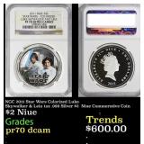 NGC 2011 Star Wars Colorized Luke Skywalker & Leia