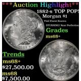 1882-s Morgan Dollar TOP POP! $1 ms68+ SEGS