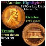 ***Auction Highlight*** 1970-s Lg Date Proof Linco
