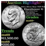 ***Auction Highlight*** 1974-s Silver Eisenhower D