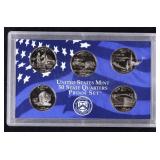 2005 United States Quarters Proof Set - 5 pc set N