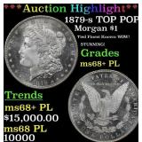 1879-s Morgan Dollar TOP POP! $1 ms68+ PL SEGS