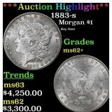 1883-s Morgan Dollar $1 Select Unc USCG