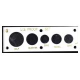 Capital Plastic Holder - 5 Slot US Proof Set Grade