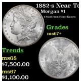 1882-s Morgan Dollar Near Top Pop! $1 ms67+ SEGS