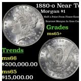 1880-o Morgan Dollar Near Top Pop! $1 ms65+ SEGS
