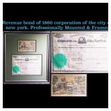 ***Auction Highlight*** Revenue bond of 1860 corpo