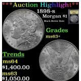 ***Major Highlight*** 1898-s Morgan Dollar $1 Sele