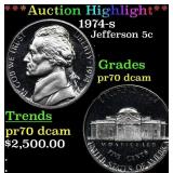 ***Auction Highlight*** 1974-s Proof Jefferson Nic