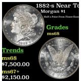 1882-s Morgan Dollar Near Top Pop! $1 ms68 SEGS