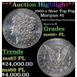 ***Major Highlight*** 1902-o Morgan Dollar Near To