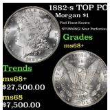 1882-s Morgan Dollar TOP POP! $1 ms68+ SEGS