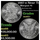 1887-o Morgan Dollar Near Top Pop! $1 ms65+ SEGS