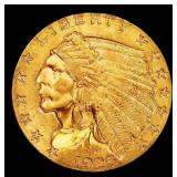 ***Major Highlight*** 1925-d Gold Indian Quarter E