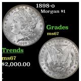 1898-o Morgan Dollar $1 ms67 SEGS