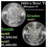 1882-s Morgan Dollar Near Top Pop! $1 ms67+ SEGS