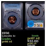 1956 Proof Lincoln Cent 1c pr66 rd PCGS