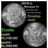 1879-o Morgan Dollar $1 ms65 SEGS