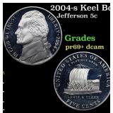 2004-s Keel Boat Proof Jefferson Nickel 5c Grades