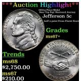 ***Auction Highlight*** 2004-p Peace Medal Jeffers