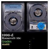 1996-d Roosevelt Dime 10c ms66 PCGS