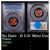 No Date - D U.S. Mint Uncirculated Set Denver Mint