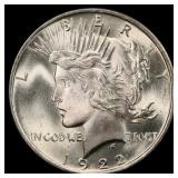 ***Major Highlight*** 1922-p Peace Dollar Near Top