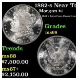 1882-s Morgan Dollar Near Top Pop! $1 ms68 SEGS