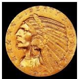 ***Major Highlight*** 1910-d Gold Indian Half Eagl