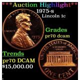 ***Auction Highlight*** 1975-s Proof Lincoln Cent