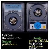 1975-s Proof Roosevelt Dime 10c pr69 dcam PCGS