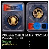 2009-a ZACHARY TAYLOR Proof Presidential Dollar Fi