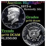 ***Auction Highlight*** 1973-s Proof Kennedy Half