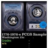 1776-1976-s Washington Quarter PCGS Sample 25c n/a