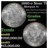 1880-o Morgan Dollar Near Top Pop! $1 ms65+ SEGS