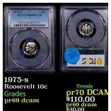 1975-s Proof Roosevelt Dime 10c pr69 dcam PCGS