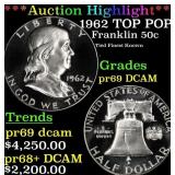 ***Major Highlight*** 1962 Proof Franklin Half Dol