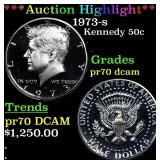 ***Auction Highlight*** 1973-s Proof Kennedy Half