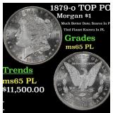 1879-o Morgan Dollar TOP POP! $1 ms65 PL SEGS