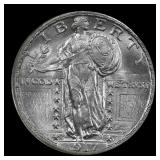 ***Major Highlight*** 1917-s Ty II Standing Libert