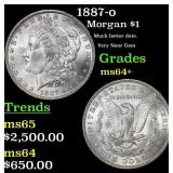 1887-o Morgan Dollar $1 ms64+ SEGS