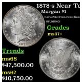 1878-s Morgan Dollar Near Top Pop! $1 ms67+ SEGS