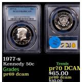 1977-s Proof Kennedy Half Dollar 50c pr69 dcam PCG