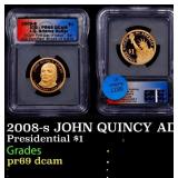 2008-s JOHN QUINCY ADAMS Proof Presidential Dollar