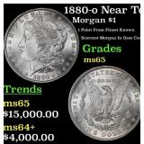 1880-o Morgan Dollar Near Top Pop! $1 ms65 SEGS