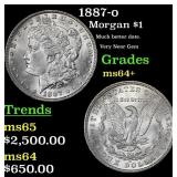 1887-o Morgan Dollar $1 ms64+ SEGS