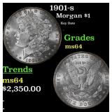 1901-s Morgan Dollar $1 ms64 SEGS
