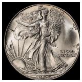 ***Major Highlight*** 1942-p Walking Liberty Half