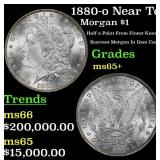 1880-o Morgan Dollar Near Top Pop! $1 ms65+ SEGS