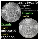 1887-o Morgan Dollar Near Top Pop! $1 ms65+ SEGS